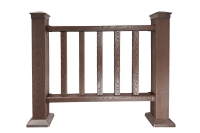 Ограждение для террасы из ДПК