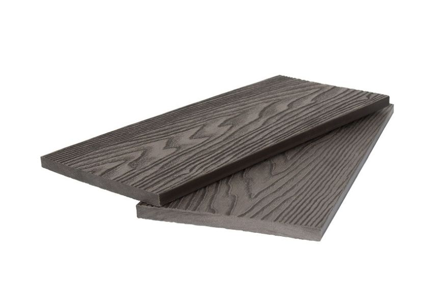 Двухсторонняя полнотелая универсальная доска 3D+3D POLIVAN GROUP DENPASAR тёмно-коричневого цвета. купить в Симферополe