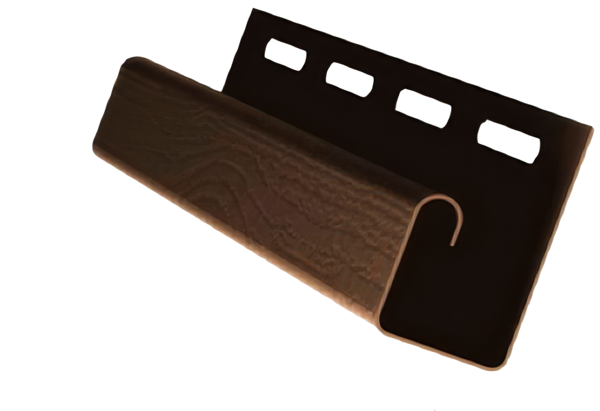 Коричневый J-профиль для сайдинга купить в Симферополe