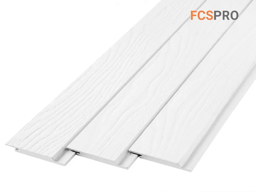 Фиброцементный сайдинг FCSPRO Click Shtil F01 (Белый минерал) купить в Симферополe