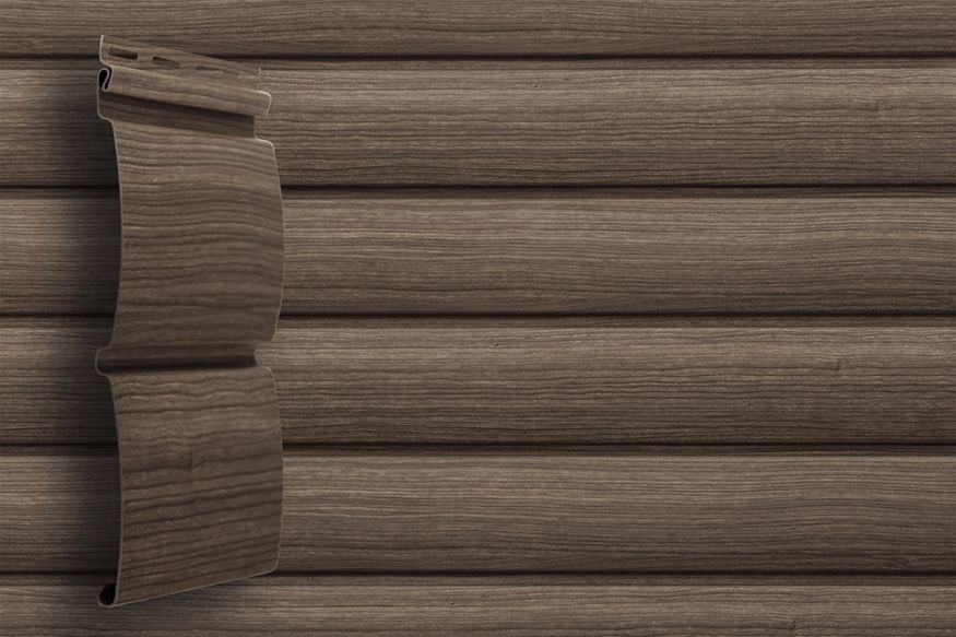 Сайдинг Grand Line, Блок-хаус Tundra, Цвет Кедра купить в Симферополe