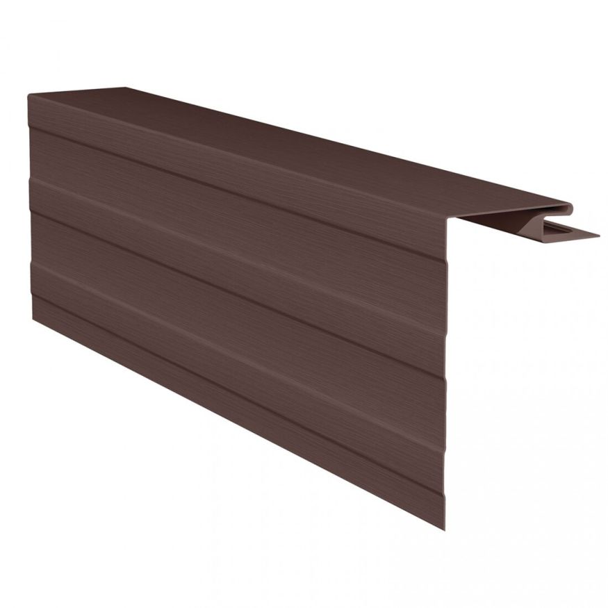 Приоконный профиль для сайдинга, коричневый купить в Симферополe