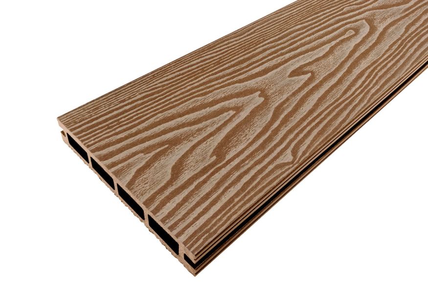 Террасная доска Holzhof, NauticPrime (Light) Esthetic Wood, Коричневый купить в Симферополe