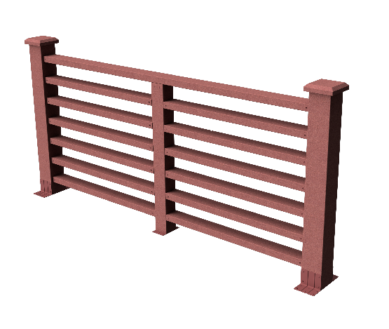 Декоративное ограждение из ДПК GRINDERDECO Марсело Мербау купить в Симферополe