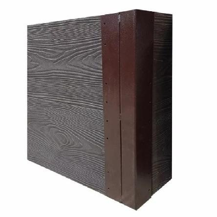 Доска для грядок NauticPrime EstheticWood 3D в цвете Венге, размер 445х35х2950 мм купить в Симферополe
