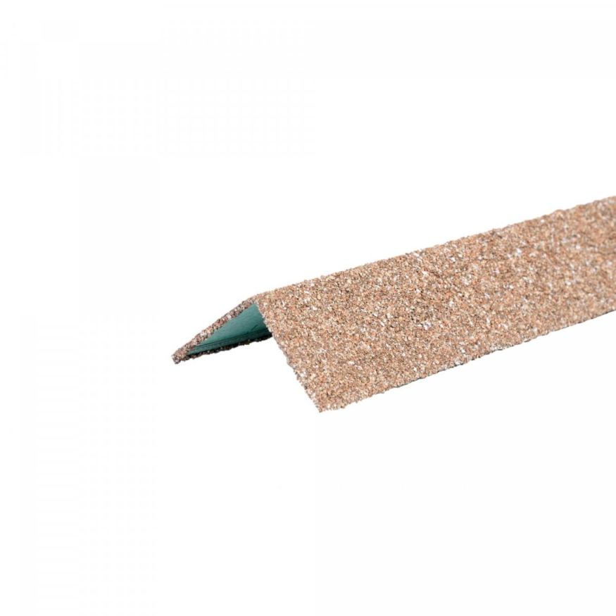 Угол металлический внешний ТЕХНОНИКОЛЬ HAUBERK, Коричнево-бежевый купить в Симферополe