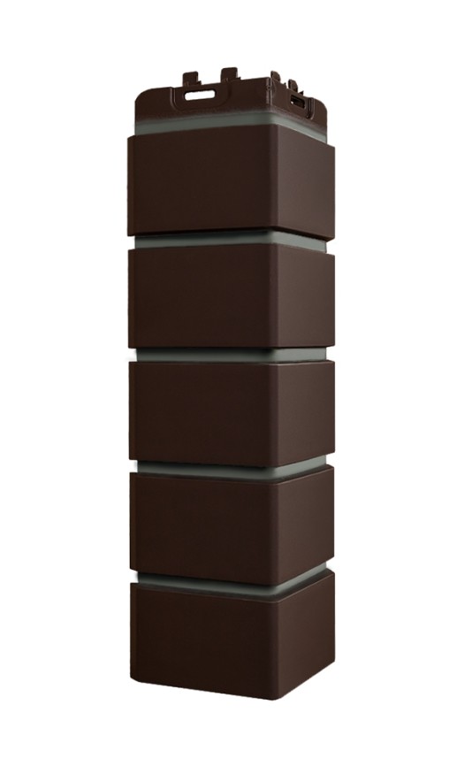 Угол Grand Line, Клинкерный кирпич Design, Цвет Шоколад. купить в Симферополe