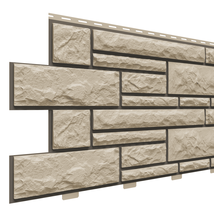 Фасадные панели Доломит, Брусчатка Доломит, Сандал 2000 мм купить в Симферополe