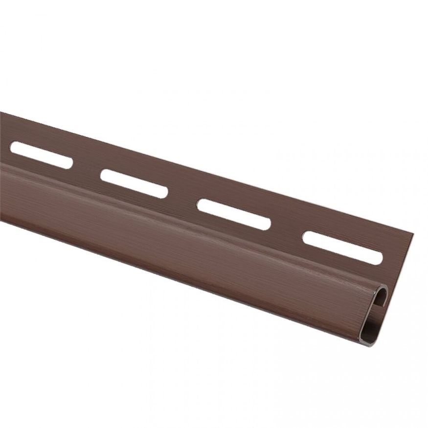 Коричневая финишная планка для сайдинга купить в Симферополe