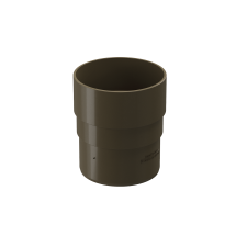 Соединительная муфта для водостока Docke Premium, цвет Каштан