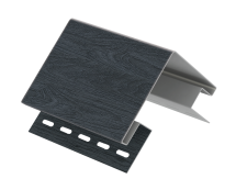 Наружный угол Ю-Пласт, Timberblock, угольный цвет