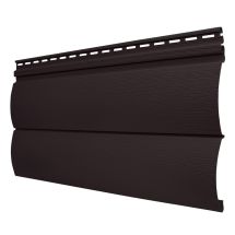 Акриловый сайдинг Tecos, двойной оцилиндрованный брус, Арабика