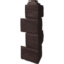 Наружный угол FineBer Камень природный, Коричневый