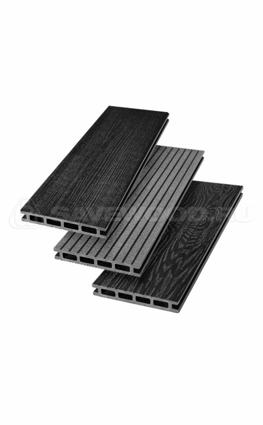 Террасная доска ДПК SaveWood, SW Carpinus (R), Черный купить в Симферополe