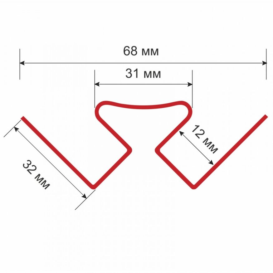 Угол внутренний коричневого цвета для сайдинга купить в Симферополe