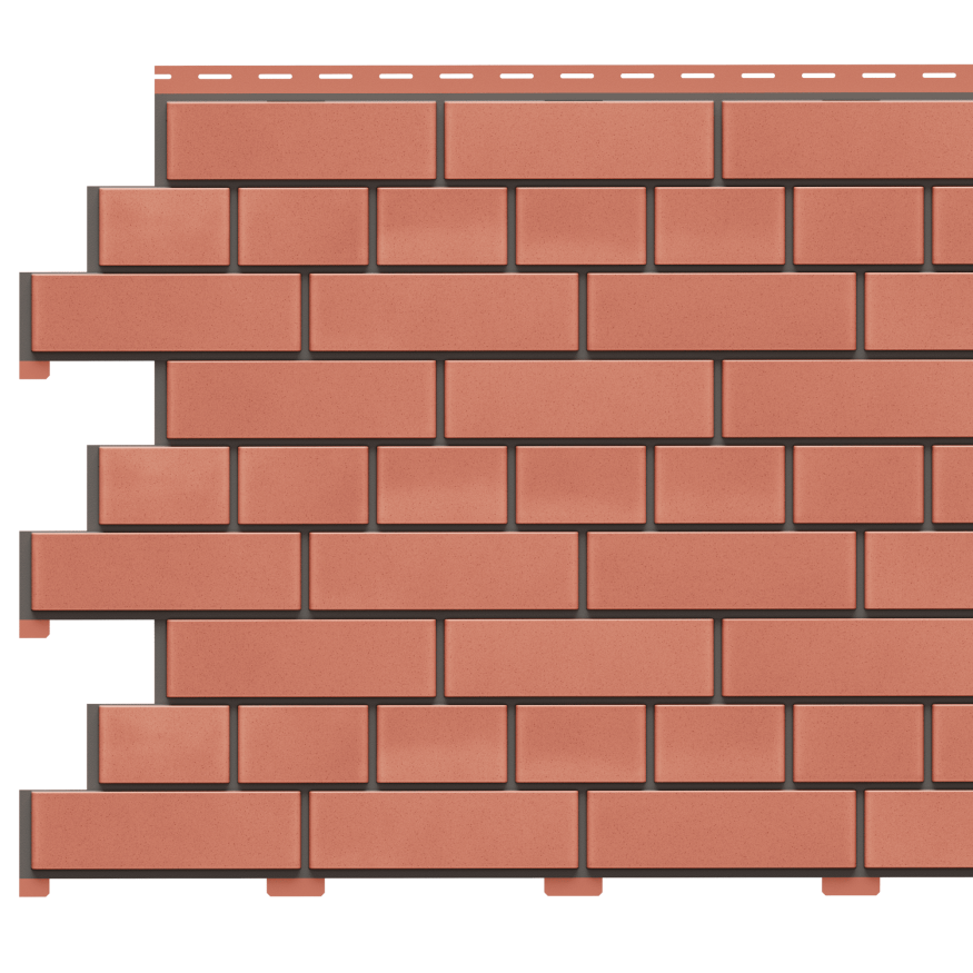 Фасадная панель Доломит, Кирпич, Красный купить в Симферополe