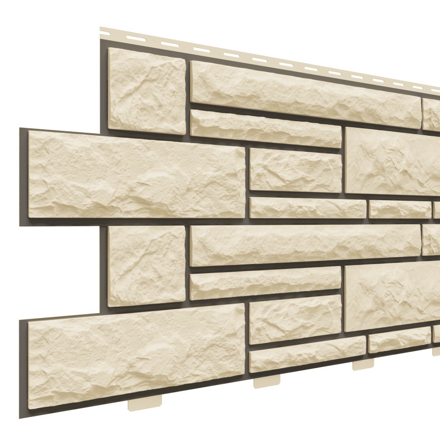 Фасадные панели Доломит, Брусчатка Доломит, Бежевый 3000 мм купить в Симферополe