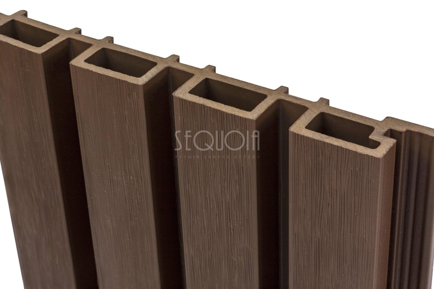 Доска фасадная SEQUOIA co-extrusion Коричневая купить в Симферополe