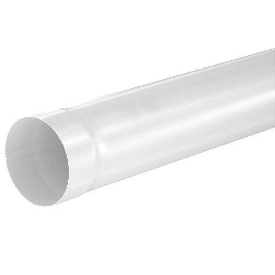 Водосточная труба Aquasystem RR 20 Мраморно-белый 3.00м 125/90 купить в Симферополe