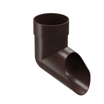 Наконечник для водосточной трубы Docke Premium, цвет Шоколадный