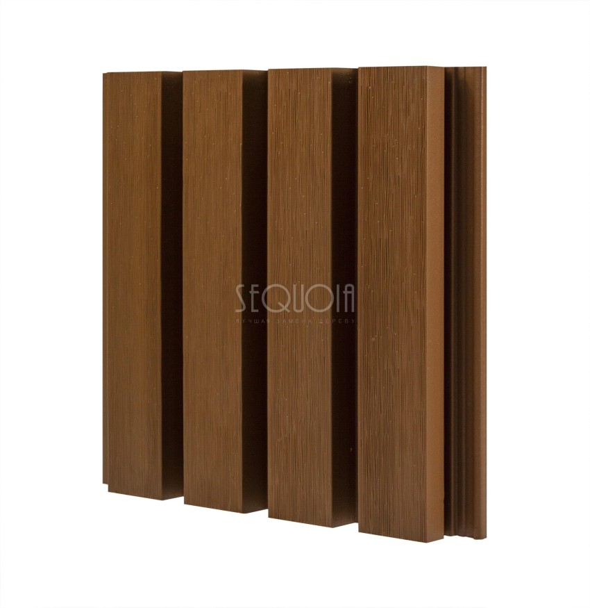 Доска фасадная SEQUOIA co-extrusion Светло-коричневая купить в Симферополe