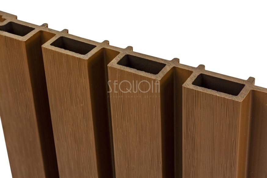 Доска фасадная SEQUOIA co-extrusion Светло-коричневая купить в Симферополe