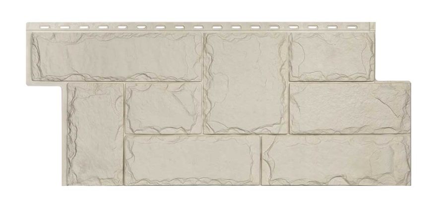 Фасадная панель T-Сайдинг, Марсель ЭКО-1 Белый купить в Симферополe