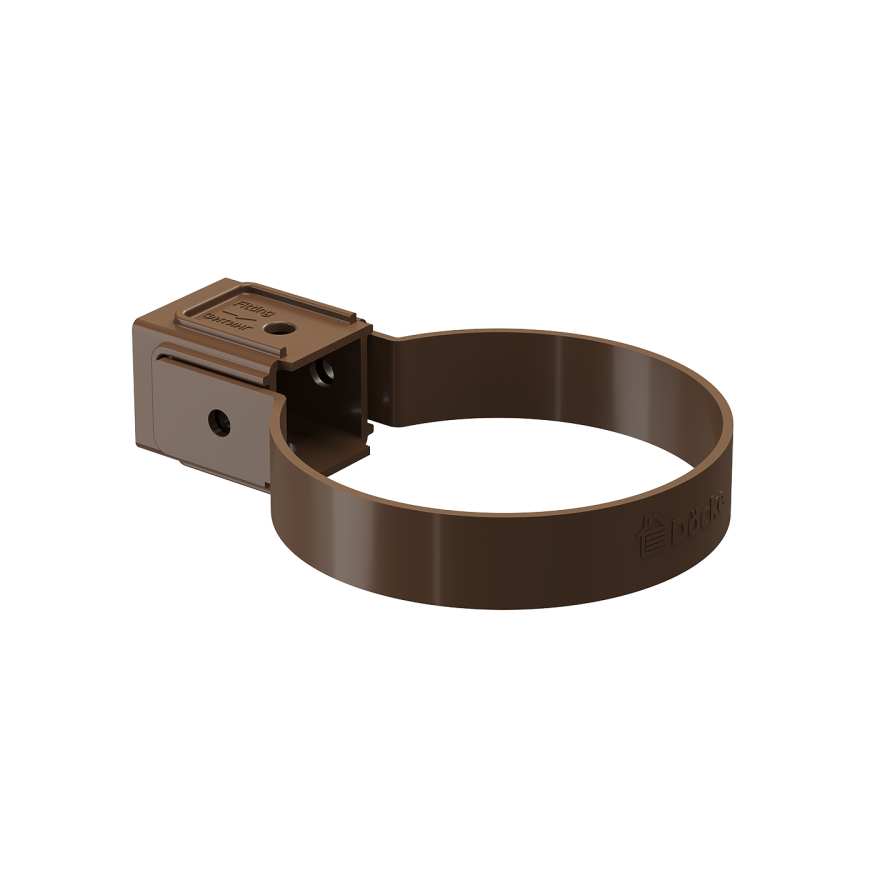 Универсальный хомут для водосточной трубы Docke Standard, цвет светло-коричневый. купить в Симферополe