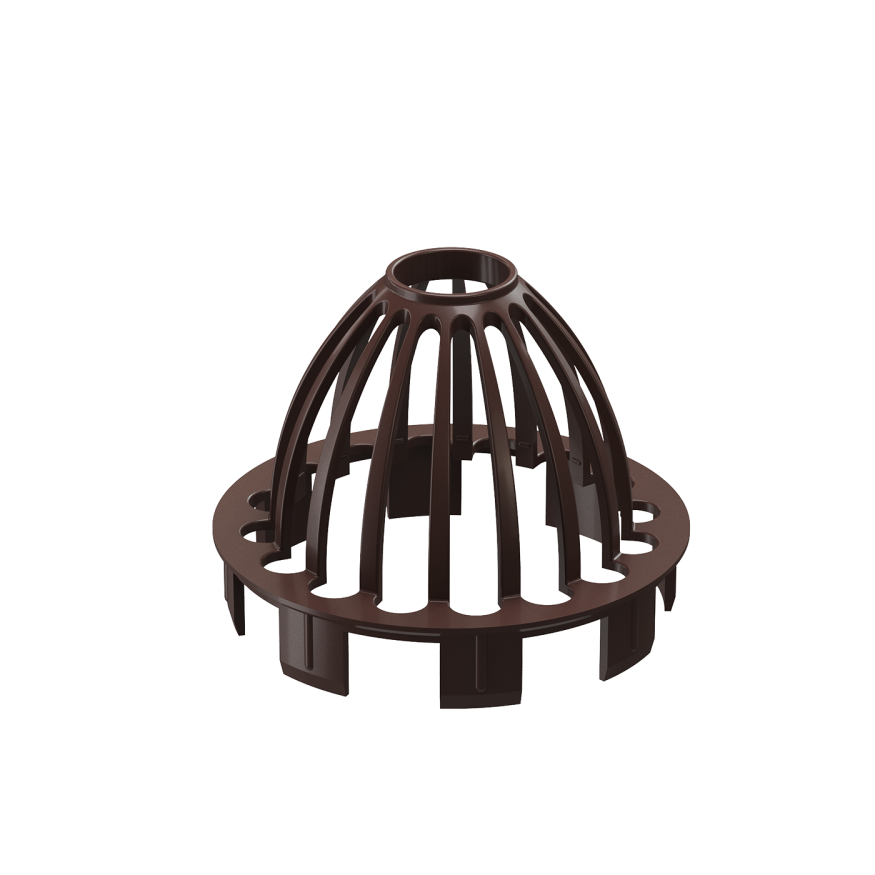 Защитная сетка для водостока Docke Premium, цвет Шоколадный. купить в Симферополe