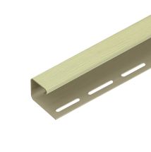 J-профиль Tecos Ardennes, Цвет: светло-желтый