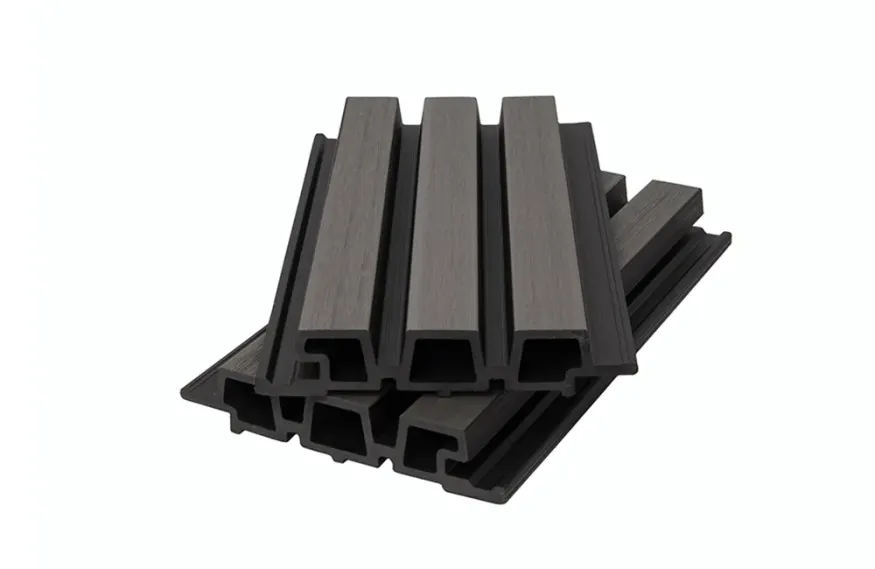 Фасадная панель брусковая из ДПК Polivan Group CO-EX MIX, Grey dark купить в Симферополe