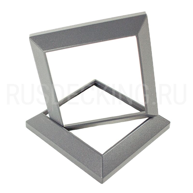 Рамка столба ограждения RusDecking Unodeck Серый купить в Симферополe