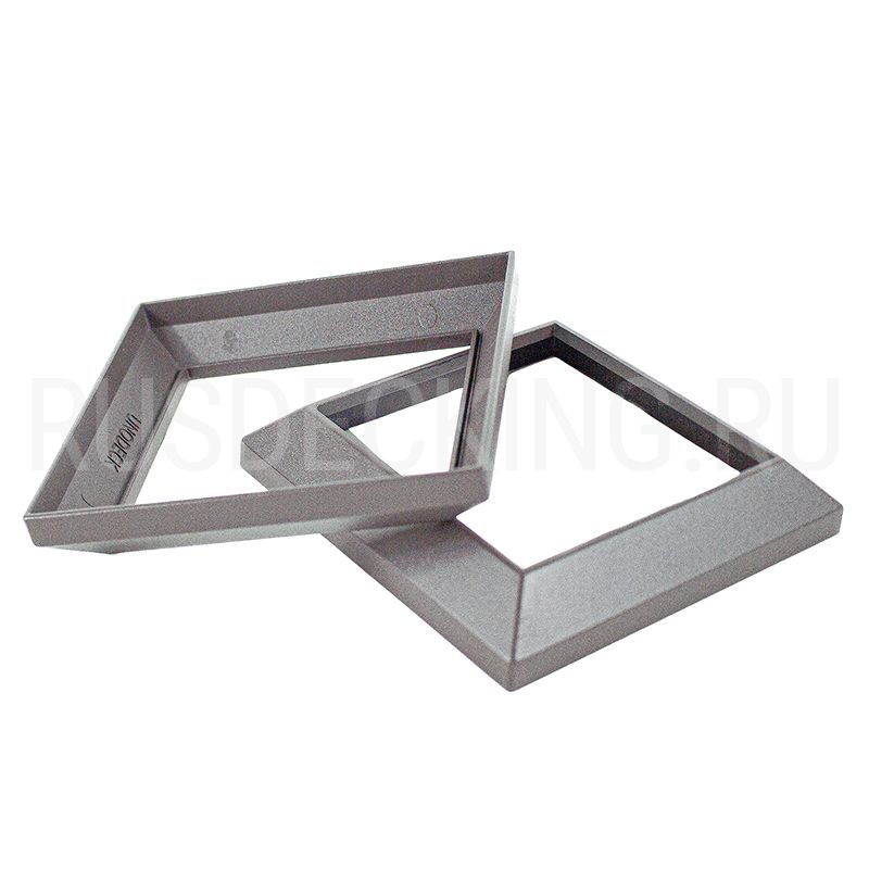 Рамка столба ограждения RusDecking Unodeck Серый купить в Симферополe