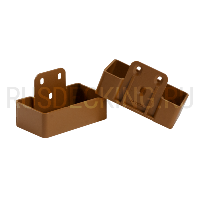 Комплект крепления перил прямое RusDecking Unodeck Орех купить в Симферополe