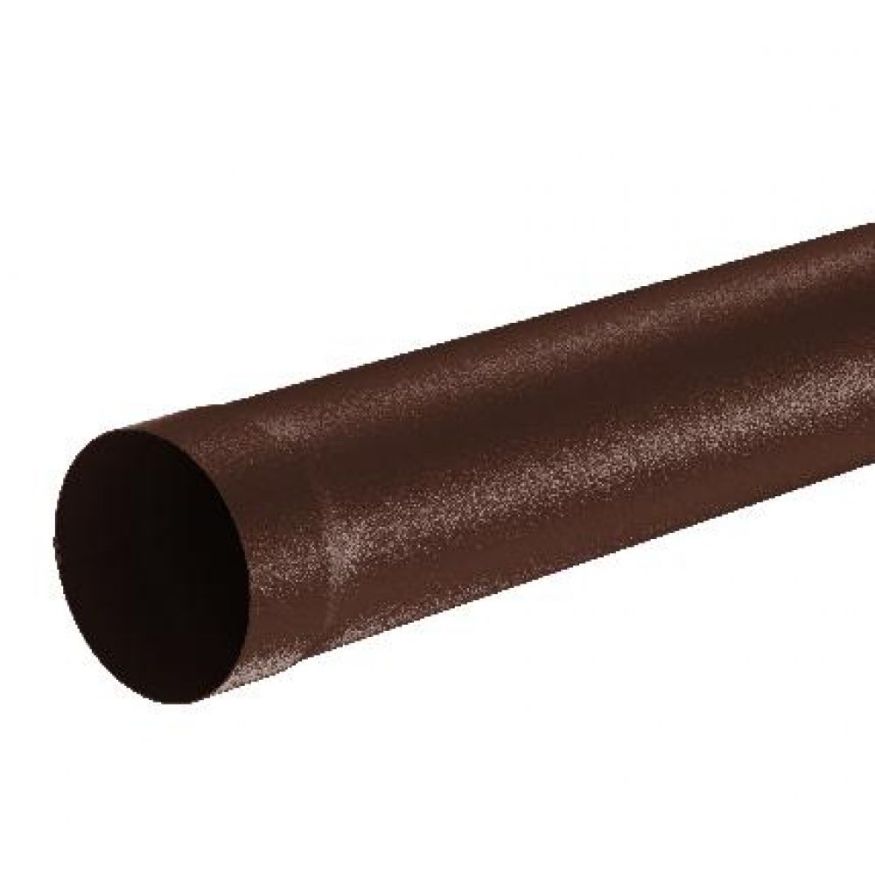 Водосточная труба Aquasystem, RAL 8017 Коричневый матовый, длина 1.00 м, размер 150/100. купить в Симферополe