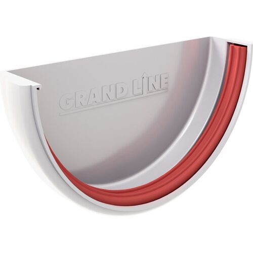 Заглушка для желоба Grand Line, белого цвета. купить в Симферополe