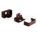 Комплект крепления перил прямое RusDecking Unodeck Венге купить в Симферополe