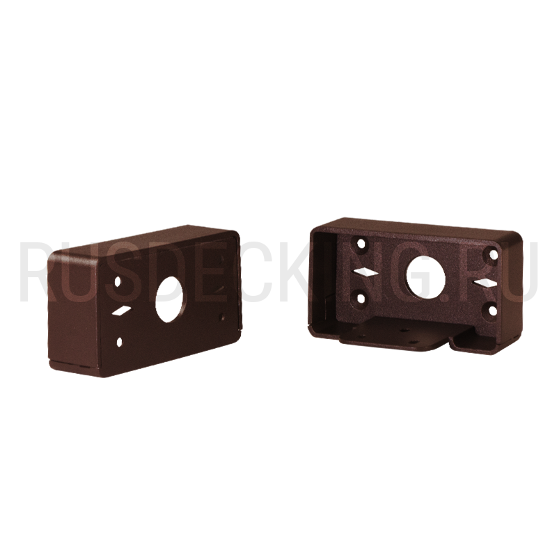 Комплект крепления перил прямое RusDecking Unodeck Венге купить в Симферополe