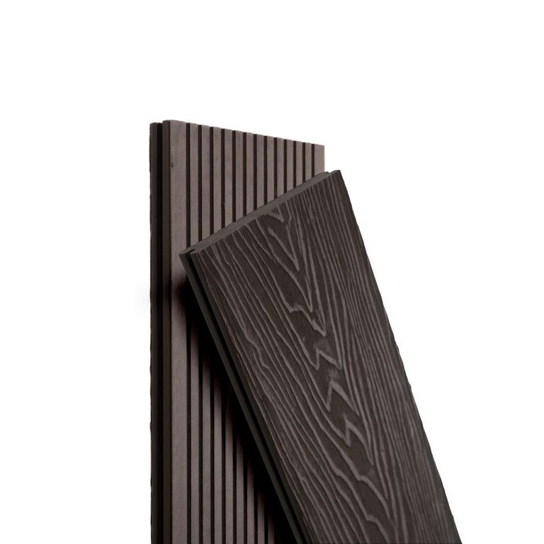 Террасная доска Экодекинг Топ полнотелая, Венге купить в Симферополe