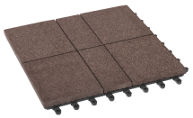 Модульный паркет ДПК GRINDERDECO Люкс 8 в цвете Шоколад