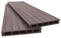 Террасная доска ДПК 3D AYTECHPLAS 160x22 шоколадная