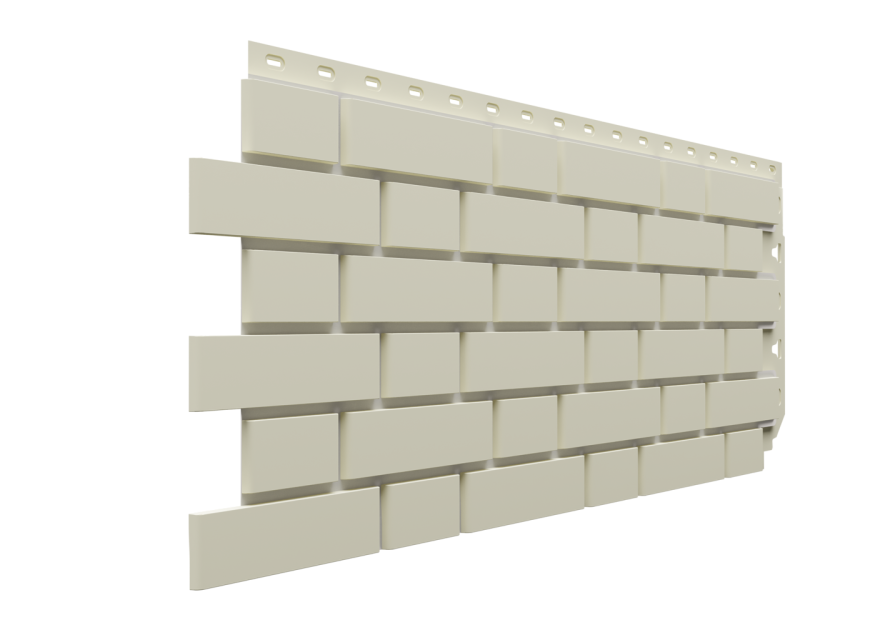 Фасадные панели Docke, Standard, Flemish (Флемиш) Молочный купить в Симферополe