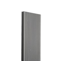 Террасная доска Экодекинг Топ полнотелая, Серый