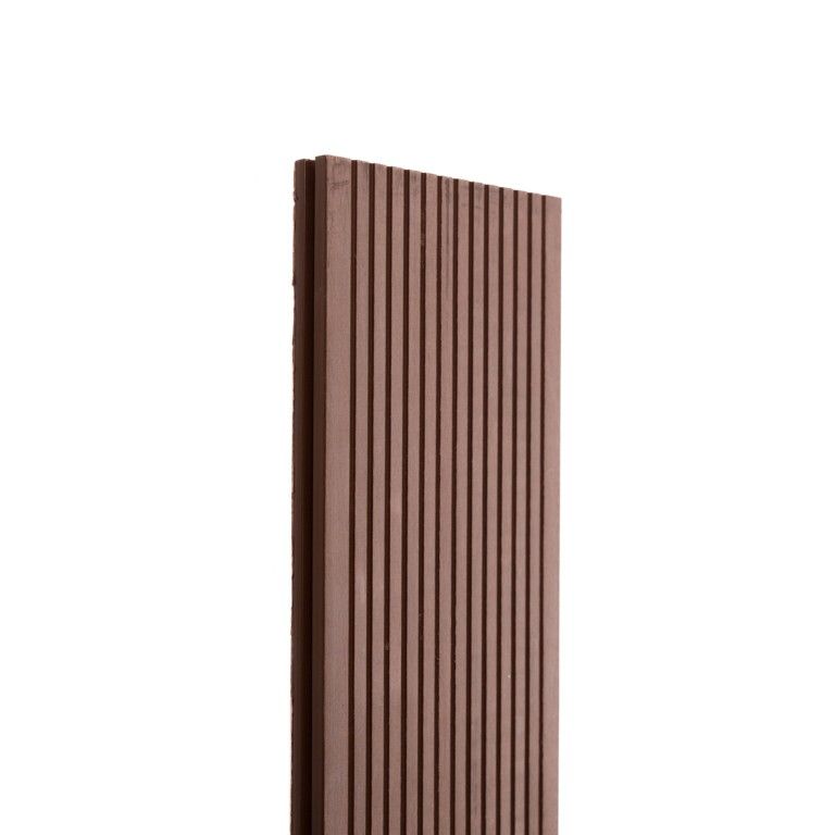 Террасная доска Экодекинг Топ полнотелая, Шоколад купить в Симферополe