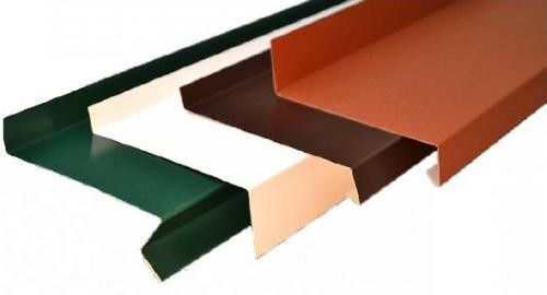 Металлический отлив длиной 400 мм купить в Симферополe