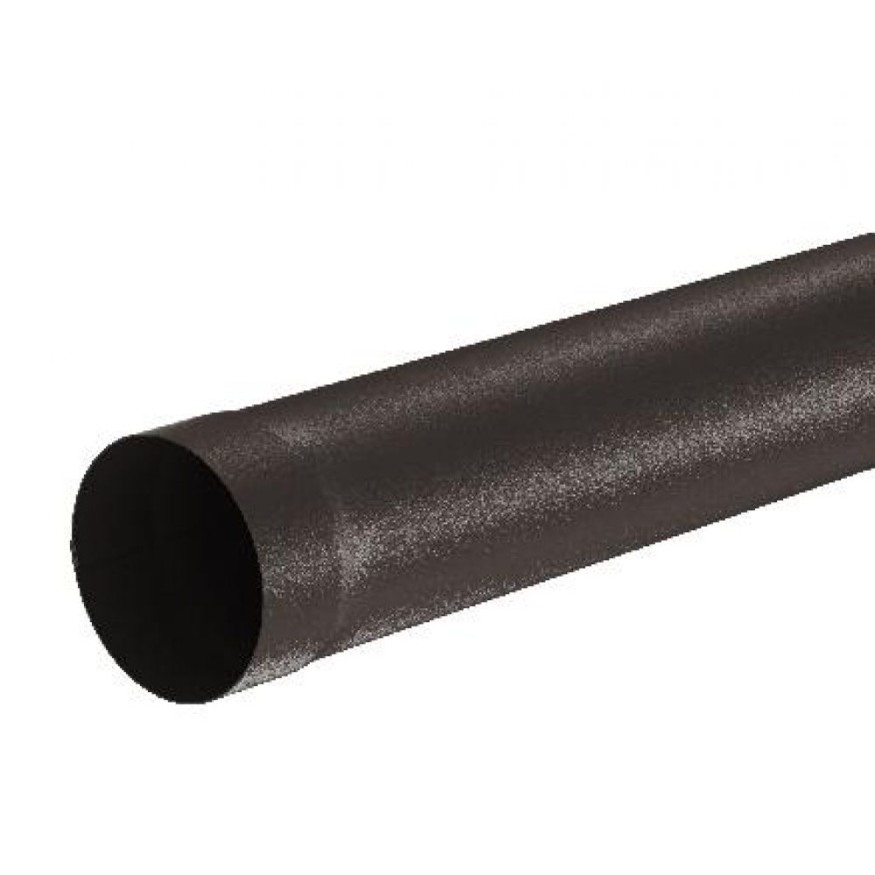 Водосточная труба Aquasystem RR 32, 1.00м, тёмно-коричневый матовый, 125/90. купить в Симферополe
