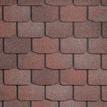 Гибкая черепица Shinglas, Классик Модерн, Красный мрамор