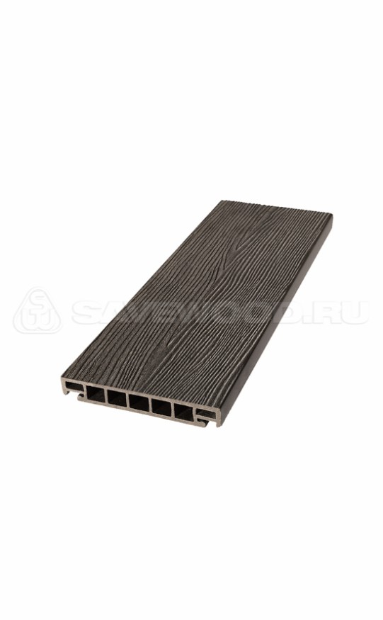 Террасная доска ДПК SaveWood, SW Salix (S) (R), Темно-коричневый купить в Симферополe