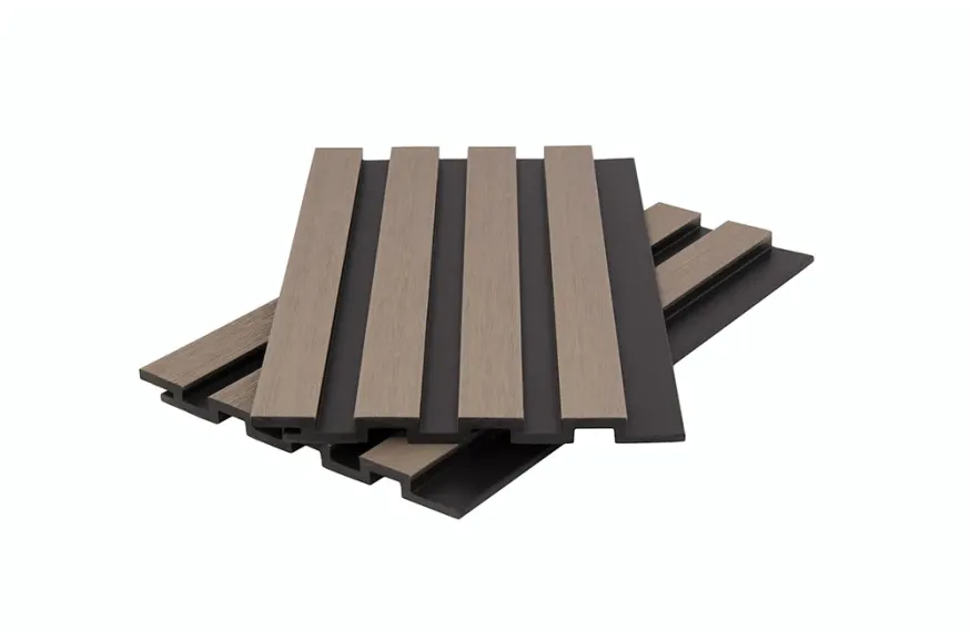 Стеновая панель брусковая из ДПК Polivan Group CO-EX MIX, Snow Mix купить в Симферополe