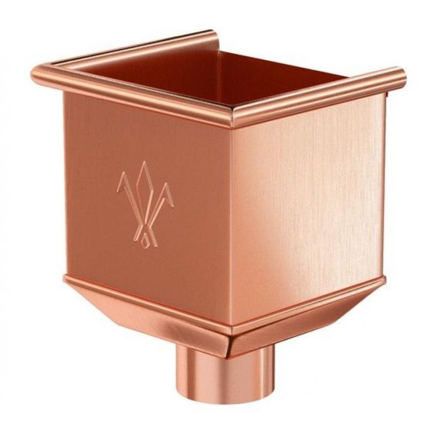Водосборная воронка Aquasystem из меди 150/100 купить в Симферополe